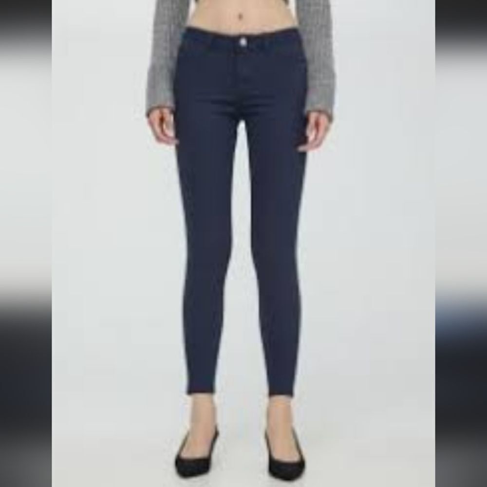 Navy Blue Loft High Rise Leggings